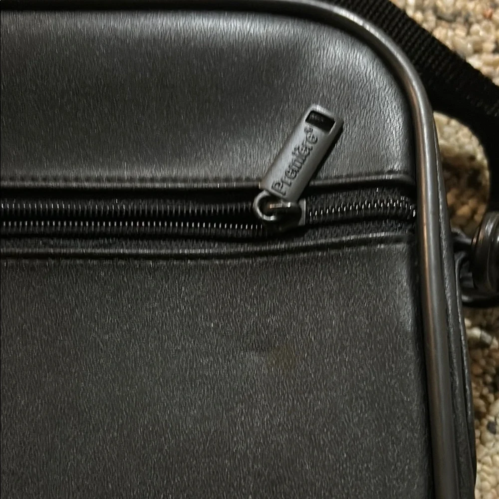 Black Leather Men's Bag
